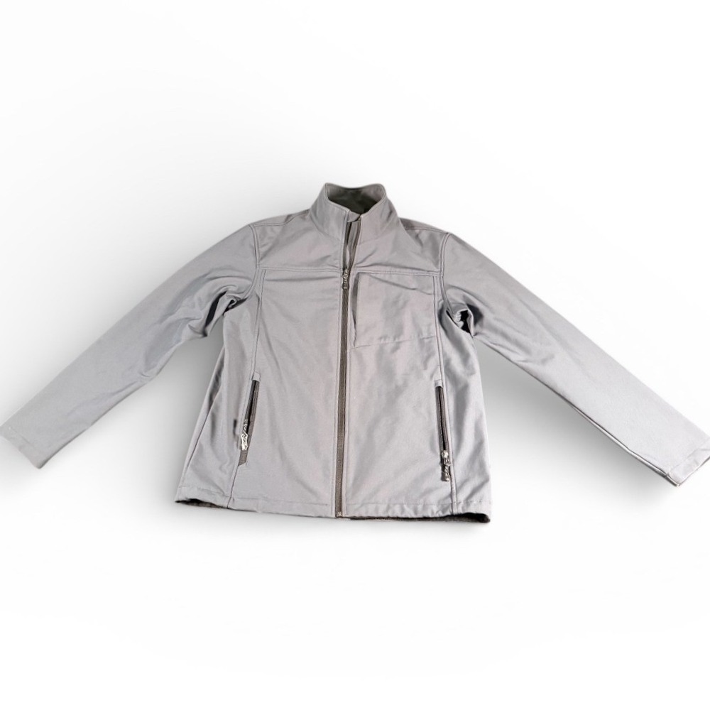 SWISS TECH Men's Gray Softshell PEAKTECHNOLOGY Pe… - image 1